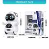 Interactive Voice Activated Intelligent Robot Educational Toy For Kids In Blue Pink White Color Lightweight Durability