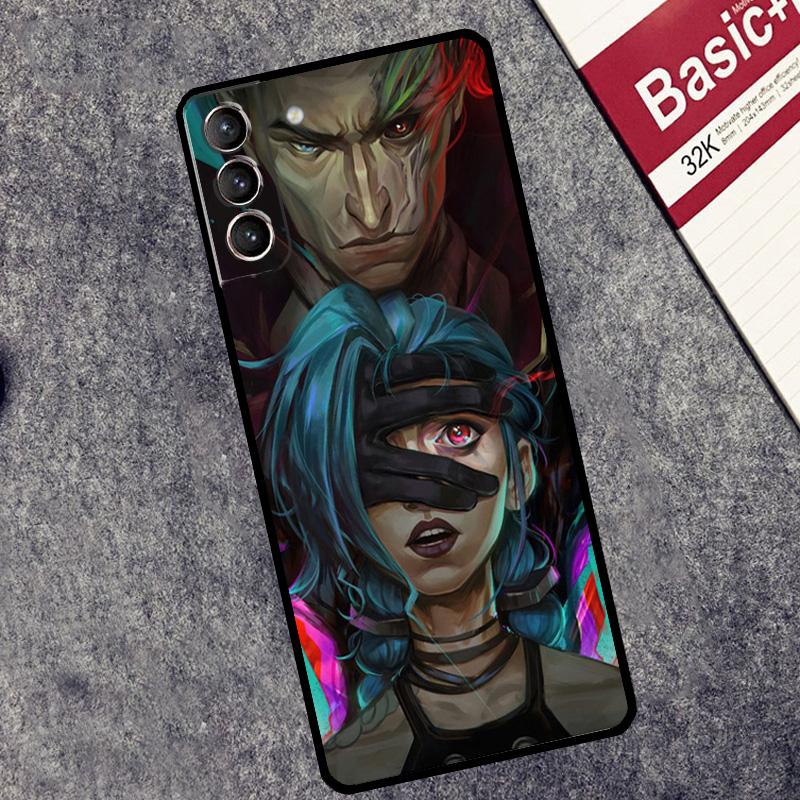 Arcane Case For Samsung Galaxy S24 Ultra S23 Ultra S22 S21 S20 FE S8 S9 S10 Plus Note 10 20 Cover