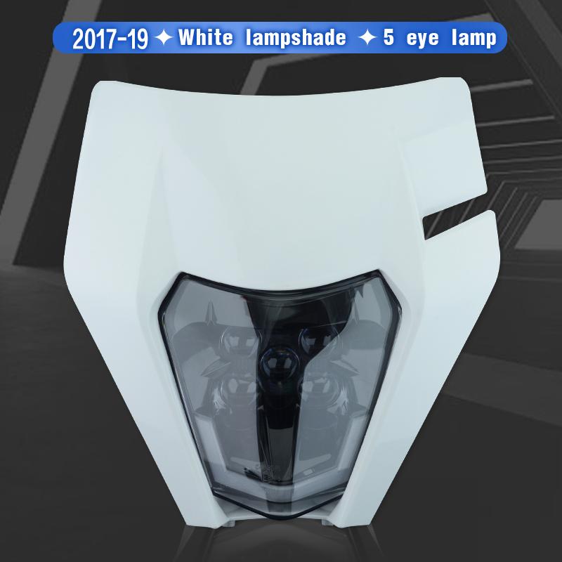 MCHMFG Dirt Bike Motorcycle Headlight Headlamp FOR KTM EXC EXCF SX SXF XC XCF XCW XCFW 125 250 300 350 450 530