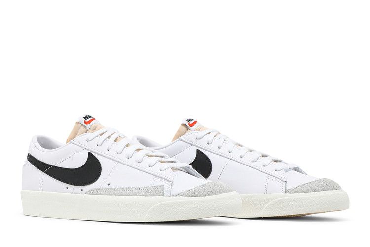 Nike Men's Blazer Low '77 Vintage 'White Black'