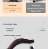 Acacia Wood Portable Detachable Guitar Stand