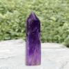 Crystal Natural Stones Single Point Wand Reiki Chakra Healing Spiritual Gemstone Tower Crafts Outdoor Garden Party Decor