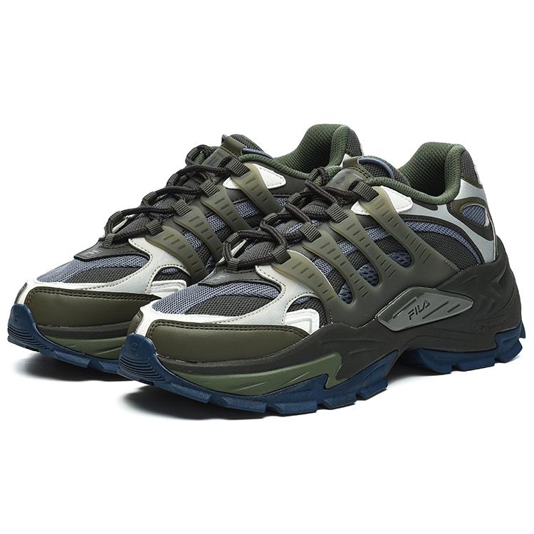 New FILA Corallo Casual Shoes Women's Low top Black/Pure Gray Blue F12W241116FBG