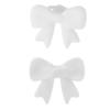2Pcs Nonslip Silicone Bowknot Headphone Accessories Secure Running Gym Activities Comfortable Wear Decoration Gift
