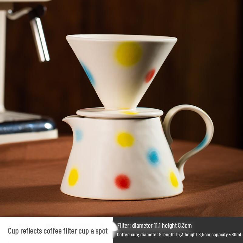 

Shangqi Ceramic V60 Pour-Over Coffee Set