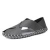 Fashion 2025 Mens Summer Sandals Athletic Beach Slides Shoes Handmade Outdoor Versatile Comfy Sandals Mens Hiking Sandals Size 39-44