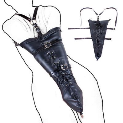 PU kůže Omezení paží pro dospělé Sex Bondage Hračky Vazač paží Otrok Role Play Sada Pouta na paže Erotická sexuální hračka pro muže Ženy