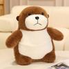 Cute Simulated Sea Otter Doll Plush Toy Cute Beaver Doll Children's Sleeping Pillow Gift Rag Doll