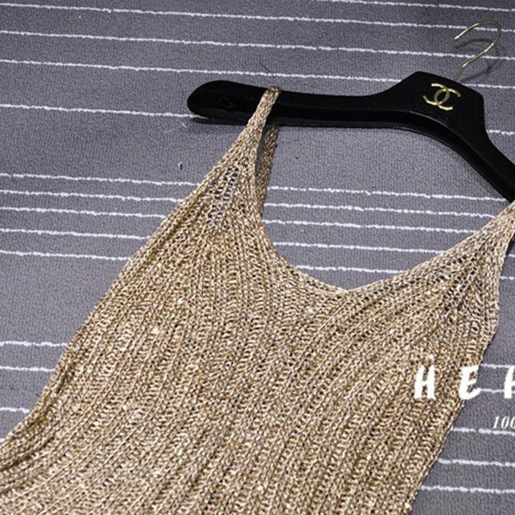 Bingbing Randigstickad Camisoletopp med Glitter