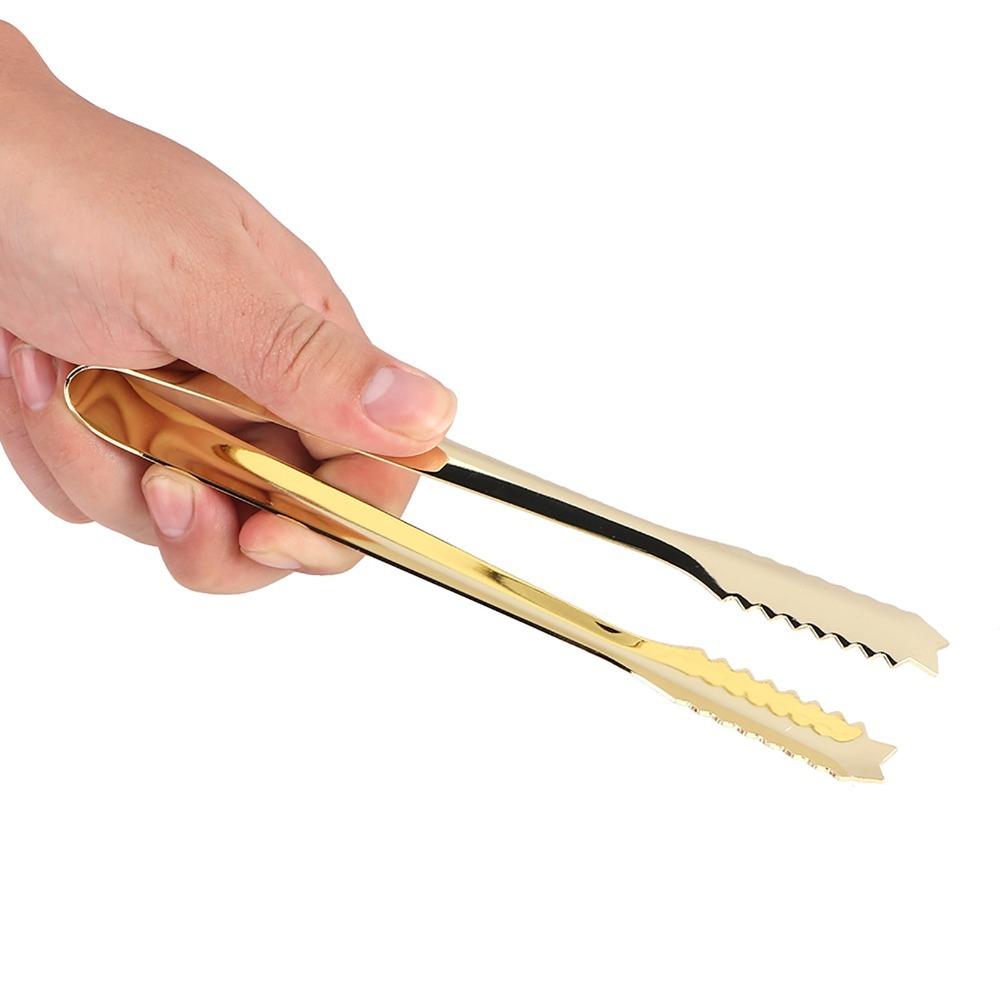 Comfortable Grip Ice Tong Rust-resistant Salad Tong Multifunctional Tool BBQ Tong  Restaurant