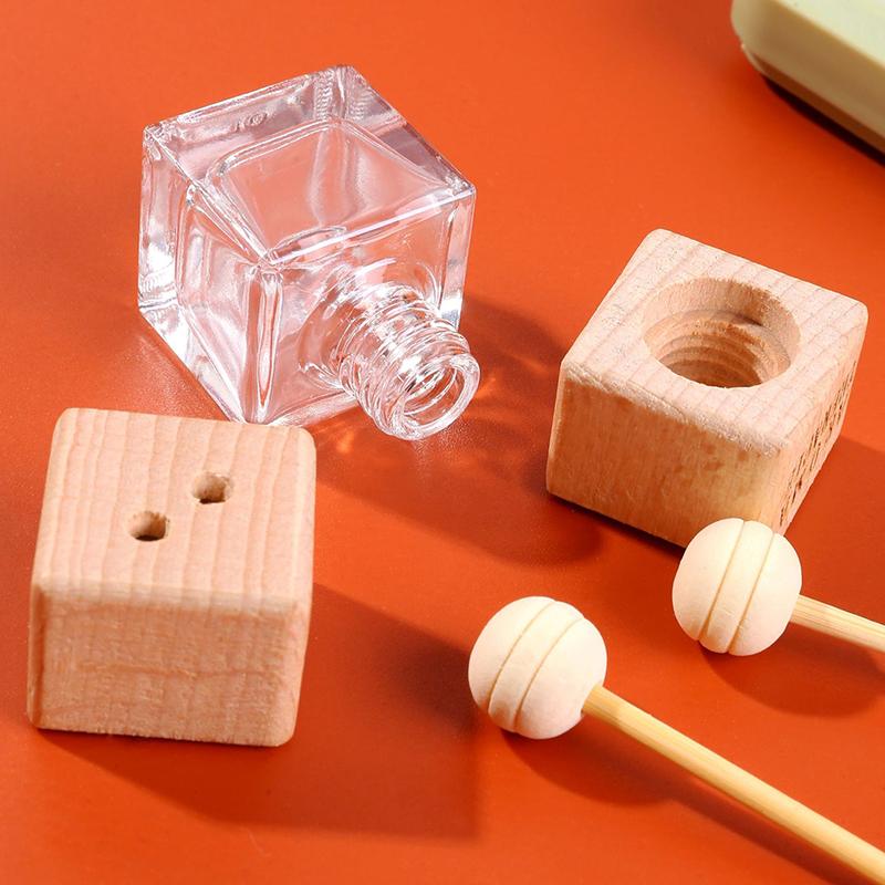 Empty Bottle, Empty Essential Oil Diffuser Bottle Car Air Purifier, Car Perfume Diffuser Bottle Aromatherapy Fragrance Ornament