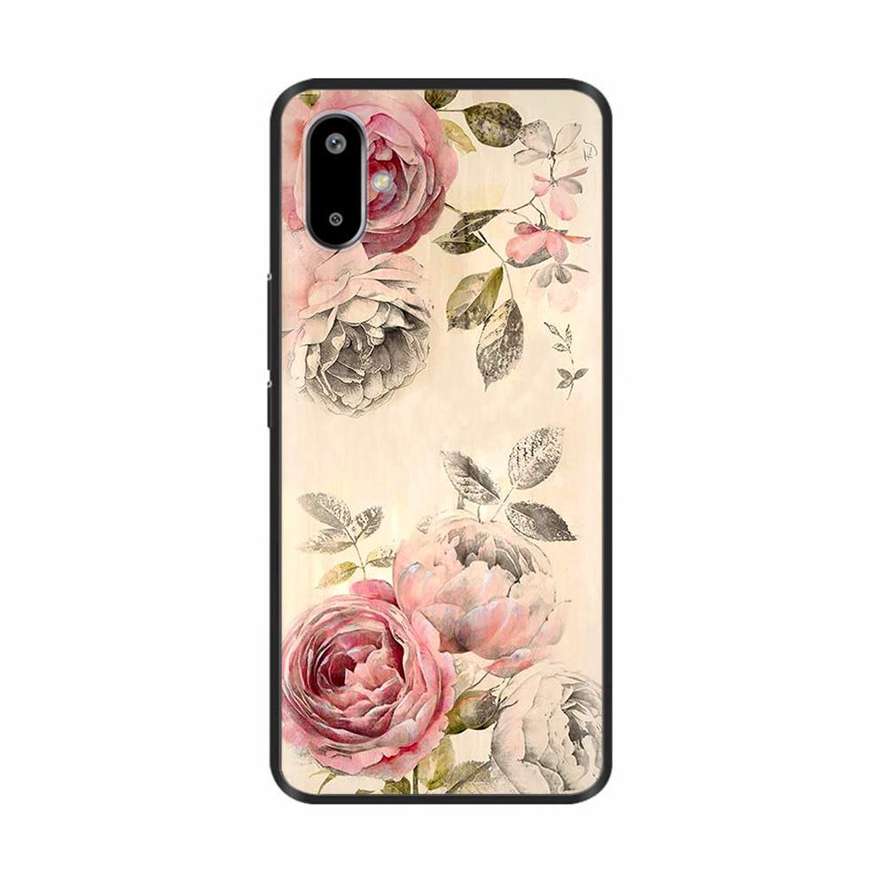 For Samsung Galaxy F06 Case M06 Flower Soft Silicone Back Cover For Samsung M06 Case Phone Cover Shockproof Bumper Fundas Shells