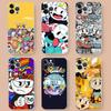 Popular Animation C-Cuphead S-Show Phone Case For IPhone 17 16 15 14 13 12 11 Pro Max Plus Soft Cover Personalized DIY