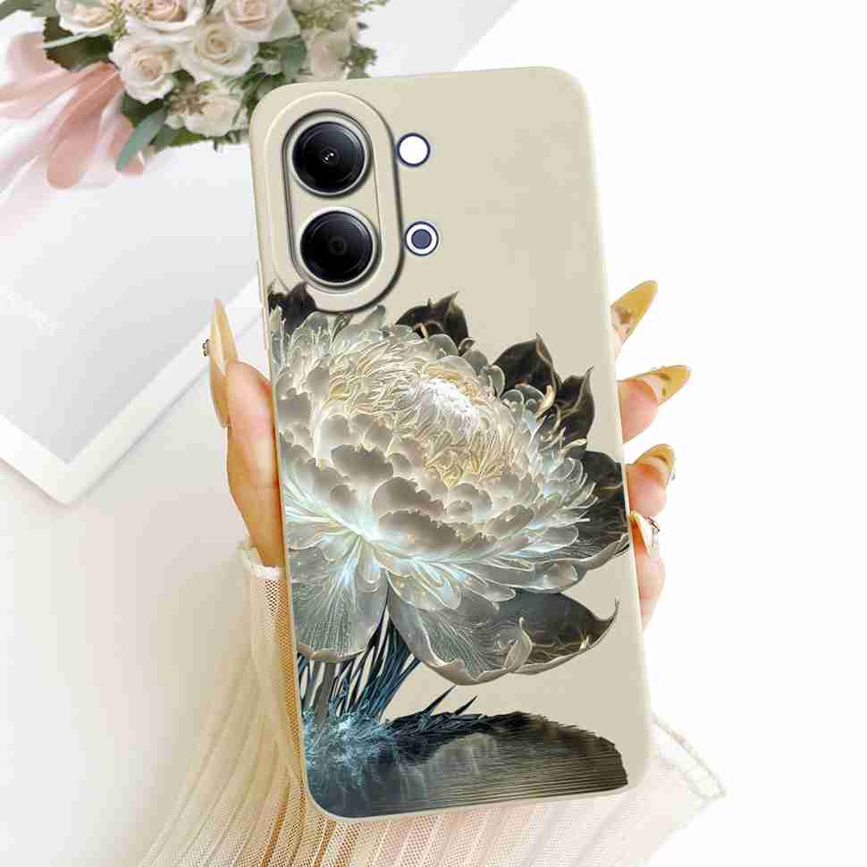 For Vivo Y05 4G 6.74" Case Silicone Back Cover Shockproof For Vivo Y11D VIVO Y05 4G Populairly Painted Butterflies Phone Cases