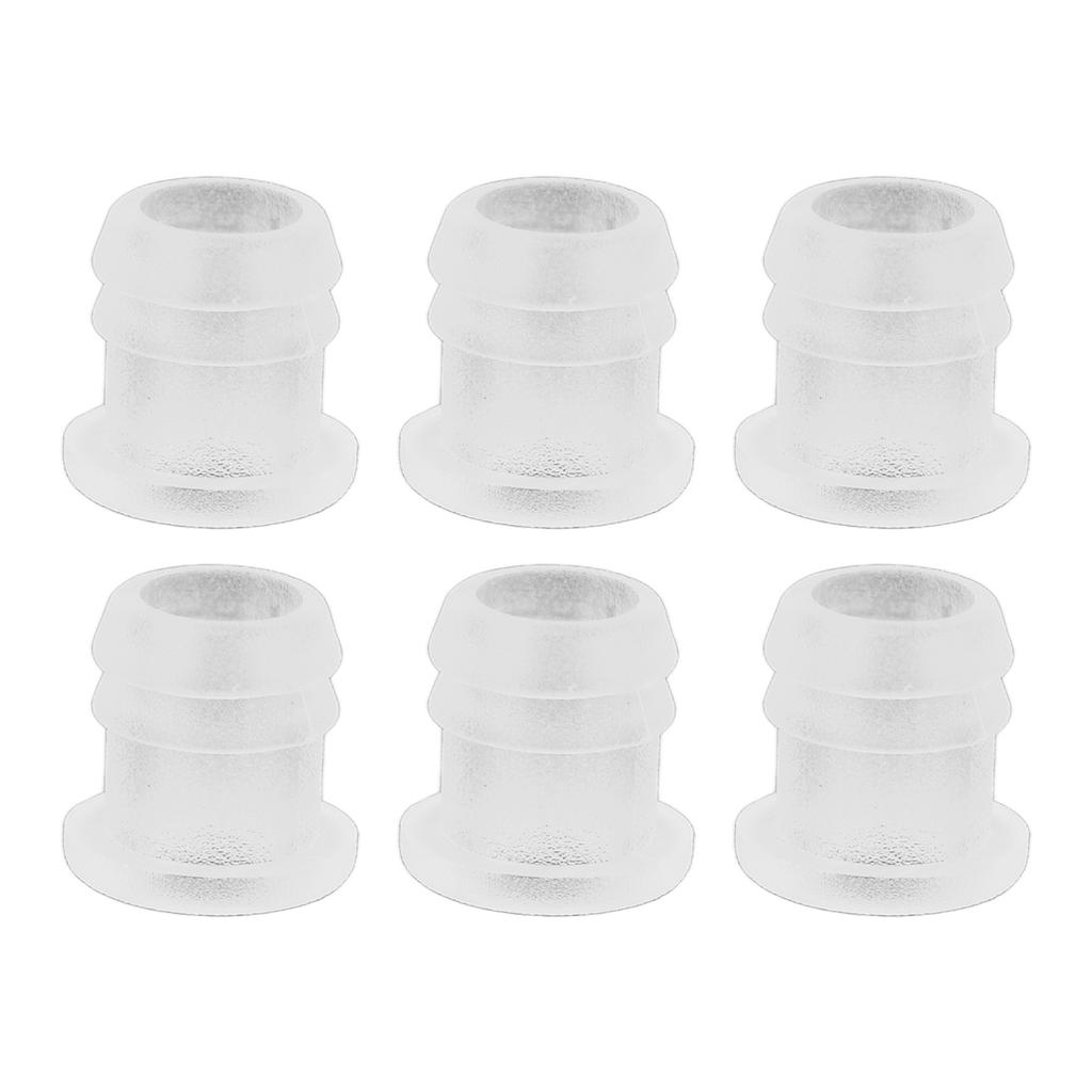 30pcs Earmold Locks Small Plastic Soft Transparent Earmold Tubing Locks Accessories