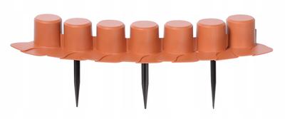 Garden Palisade with IPAL7 Collar | Terracotta