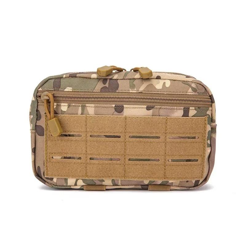 Tactical 1000D Laser Cut Molle Pouche Compact Water-Resistant Utility Admin Bag for Backpack Vest Duty Belt Hunting accessory