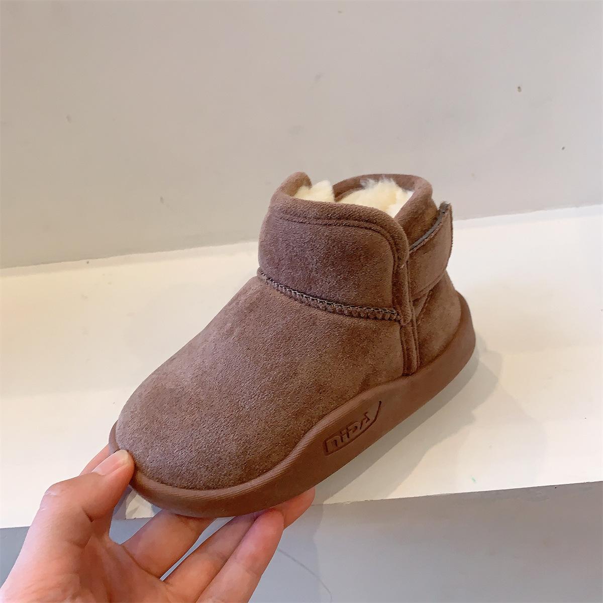 

Зимние одноклассники Зимние ботинки Девочки Хлопковая обувь Короткие ботинки Детские теплые ботинки Зимняя обувь для мальчиков 30