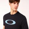 Oakley MTL Ellipse Sun Tee Blackout Size S Size (02E) T-Shirt, (Japanese M)