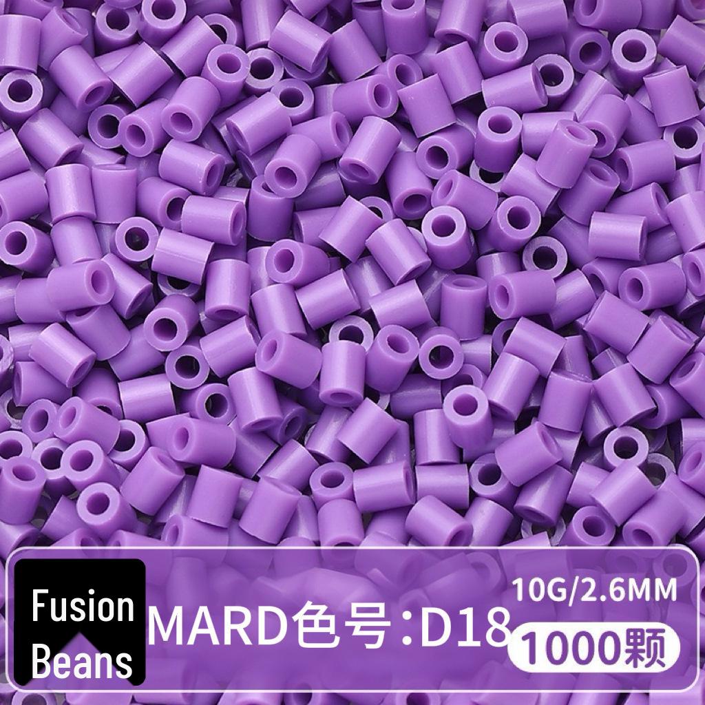 Confezione di Ricarica Perline Termofusibili da 264 Colori - 1000 Perline, 2,6 MM, Materiali per Puzzle 3D Fai da Te