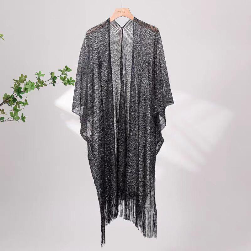 

Пляжная юбка, женский свитер с принтом для отдыха и отпуска, купальник-бикини, накидка, костюм для загара One Size чёрный