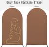 VIKAMA Maternity Arch Background Cover Maternity Party Decoration Arch Elastic Fabric Cover Baby Shower Photography Background