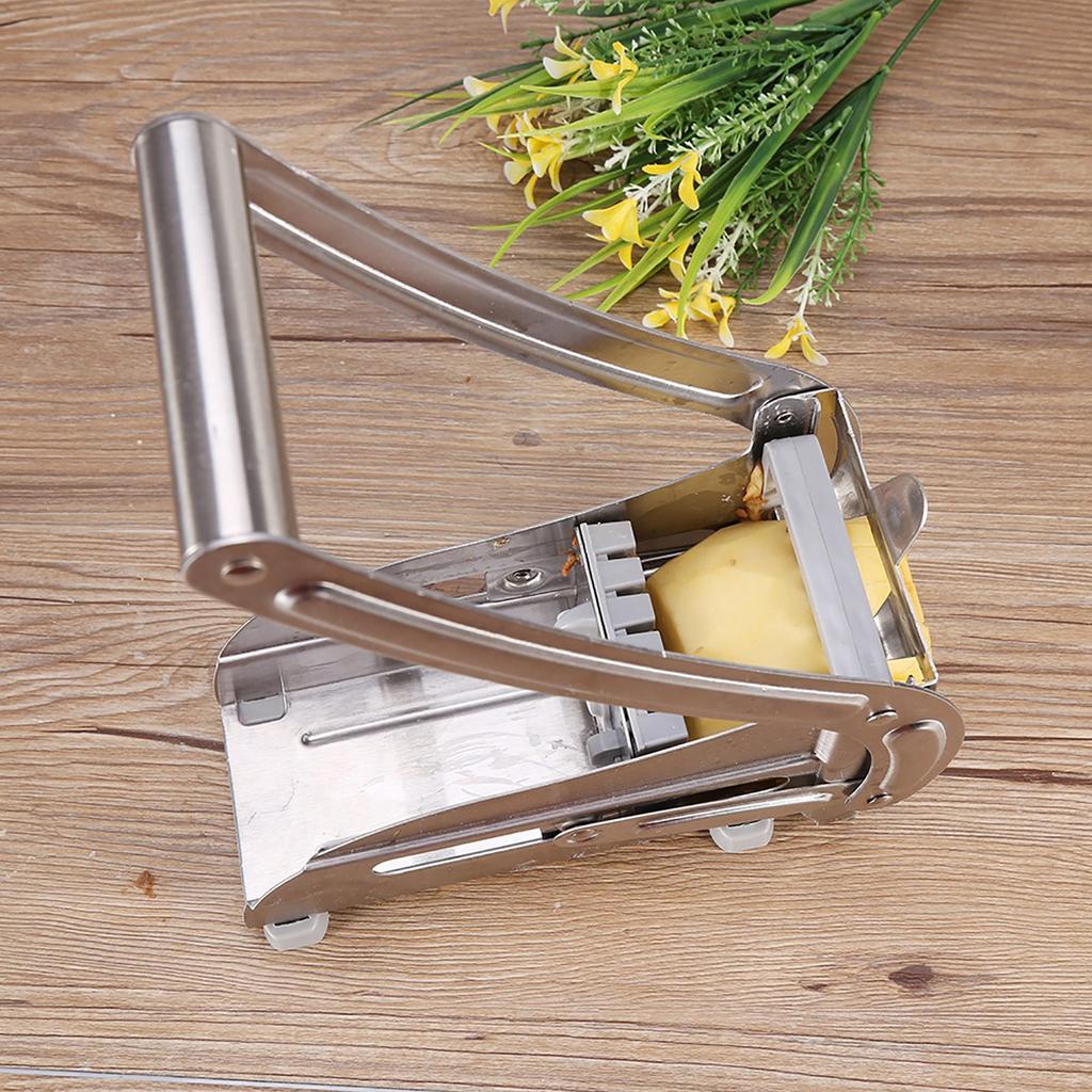Stainless Steel French Fries Grater Potato Chipper Chip Cutter Chopper Maker