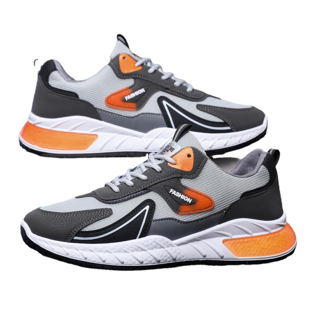 Foreign Trade Spring 2025 New Men's Shoes Men's Casual Shoes Inner Height Increase Deodorant Breathable Trend Sports Shoes Men's Shoes