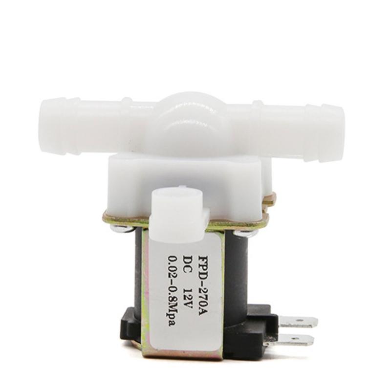 220V/12V/24V Normally Closed Solenoid Valves Water Inlet Flows Switches 12mm Water Dispenser Water Valves Enduring