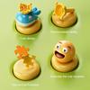 Suspended Ball Toy for Oral Interactive Whale Bear Motor Development Design Trumpet Play Toy with Dual