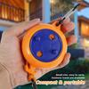 8m Clothesline Retractable Portable Travel Outdoor Camping Windproof Belt With Fixed Buckle And Clothespin Clothesline