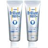 Brilliant More Double Whitening Apricot Mint (90g) - 2 Bottles. Brilliant More W Dental Exclusive.