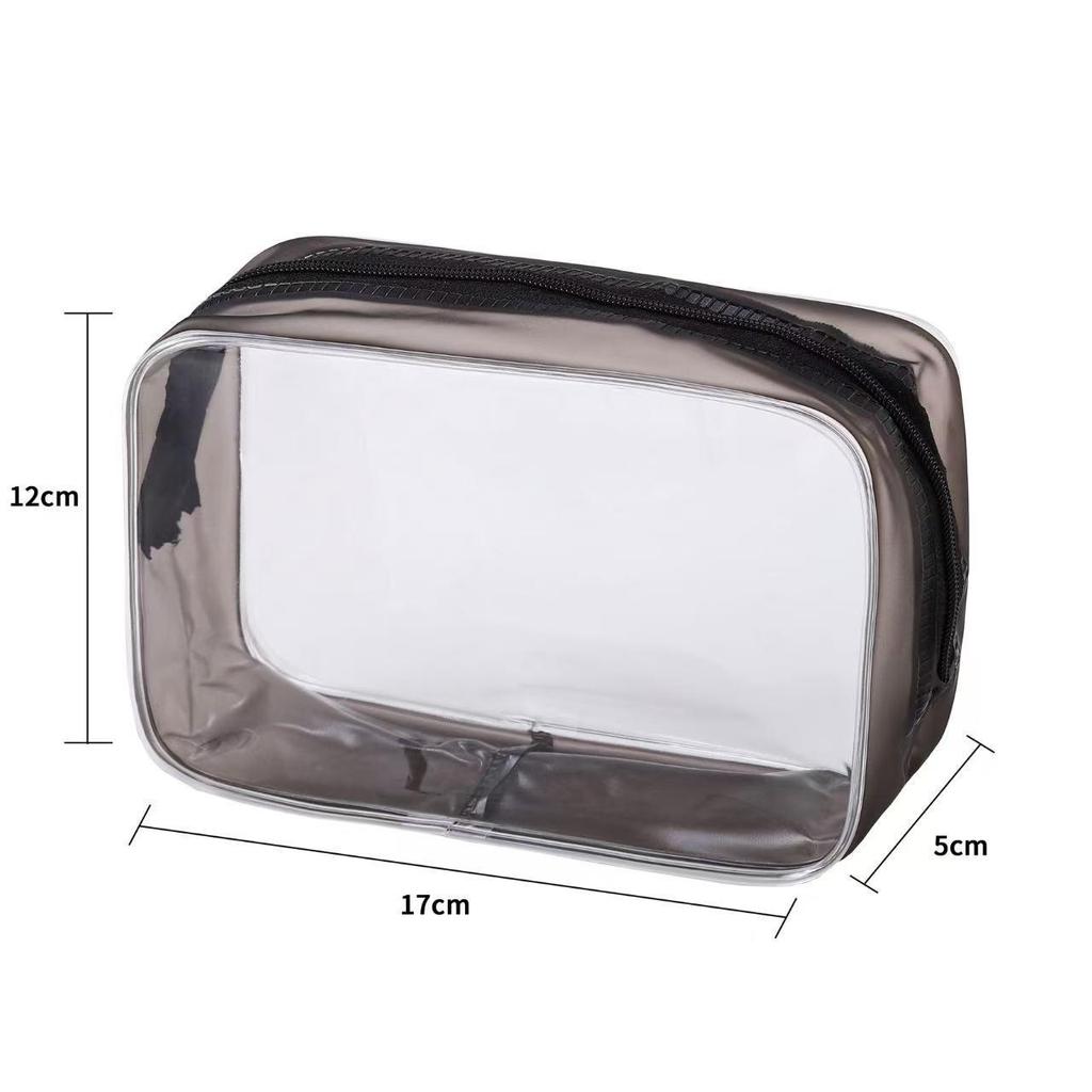 Waterproof Transparent PVC Makeup & Toiletries Travel Bag
