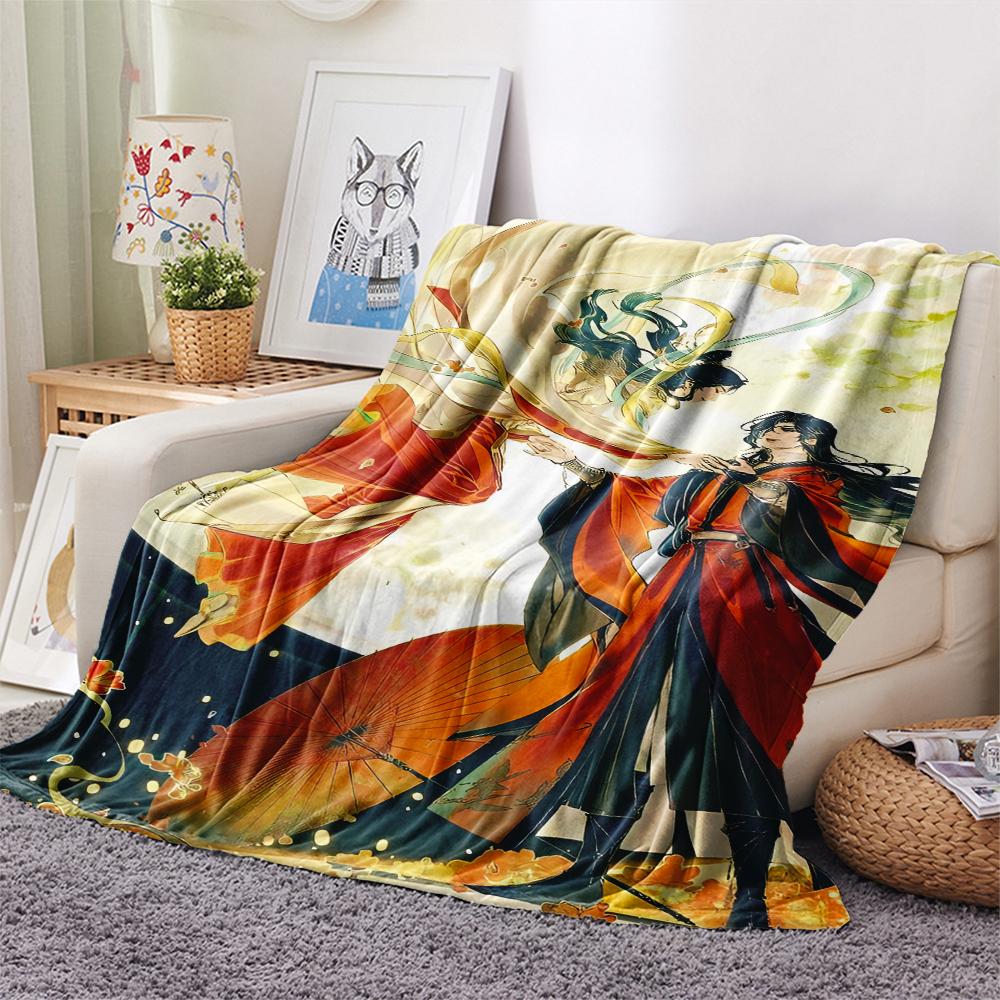 1 Pezzo Coperta in Flanella con Stampa Cartone Animato, Alta Qualità Confortevole per Tutte le Stagioni, Decorazione per la Casa, Calore e Comfort, Perfetta per Regalo di Natale Compleanno