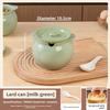 Kitchen Oil Pot Household Ceramic with Lid High Temperature Splashing Special Large Seasoning Tank for Seasoning Organizer