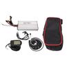 36V 48V 1500W Electric Bike Conversion Kit 35A Sine Wave Controller with Light Wire LCD5 Panel Thumb Throttle