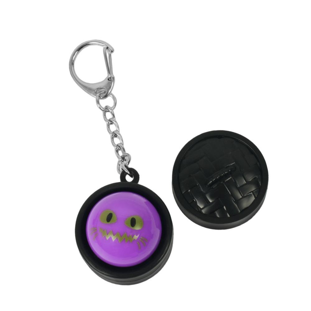 3D Printed Halloween Steamer Fidget Keychain Halloween Face Stress Charm  Holiday Gift