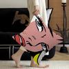 Abstract Pop Roy Lichtenstein Stitch Lucky Dragon Pillow Cover Sofa Cushion Cover Home Room Decoration Children Gift