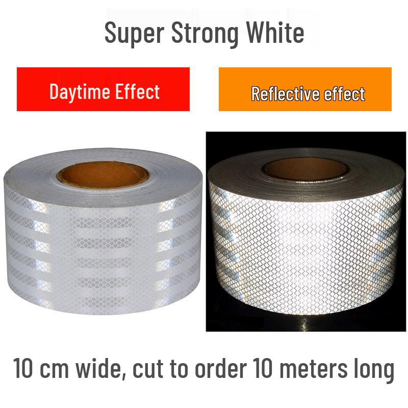 10cm High-Strength Reflective Tape for Traffic Safety and Anti-Collision