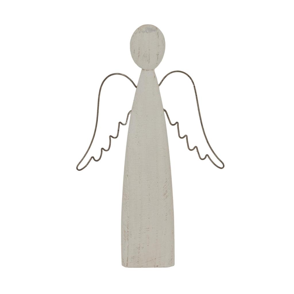 Hill Interiors White Washed Angel Christmas Decoration