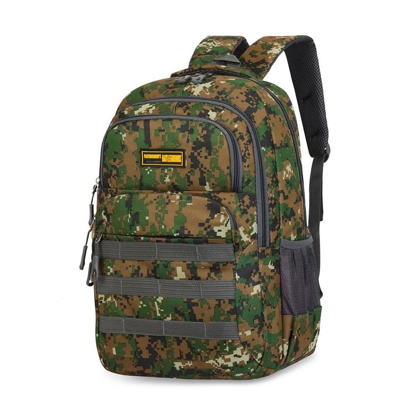 Oxford Fabric Camouflage Backpack For Teens With Breathable Design And Large Capacity