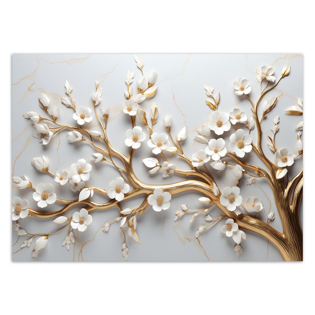 Fototapete Glamour Magnolie Blume