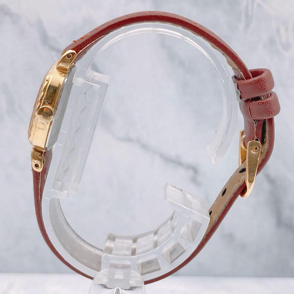 Working Condition SEIKO Socie Octagon New Gold Antique Seiko Socie Ladies' Watch, Strap. Vintage, Gold-colored Watch.