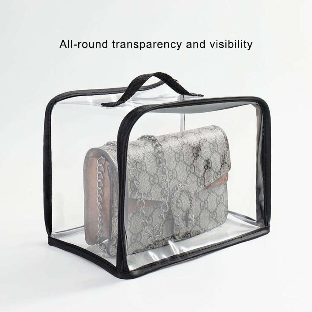 Storage Bag Transparent Wardrobe Dust-Proof Boxes Display Protective Casing Bags Organizer Clothing Hanging Cover