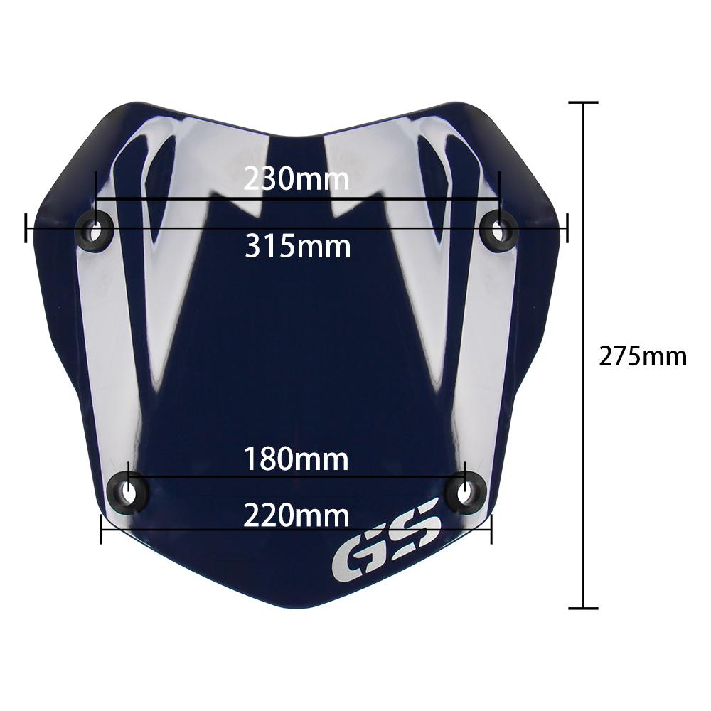 Motorcycle Windscreen Deflector Sport Screen Protector Windshield Front Wind Spoiler For BMW R1250GS Adventure R1200GS 2013-2025