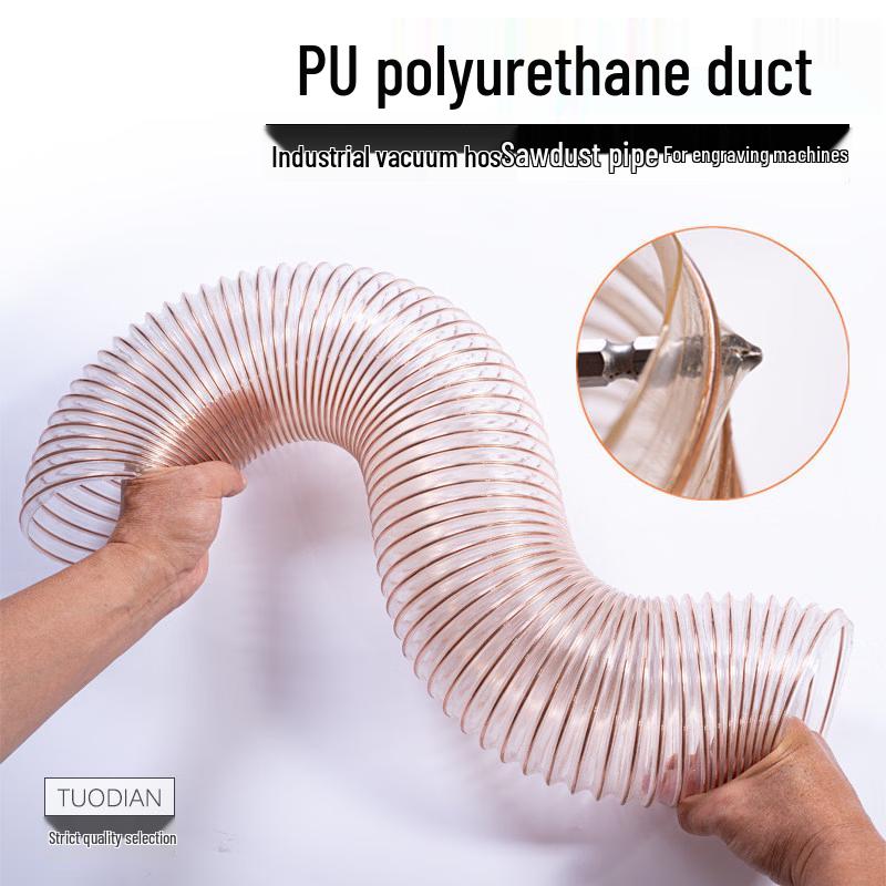 Kaihebang PU Steel Wire Industrial Dust & Ventilation Hose