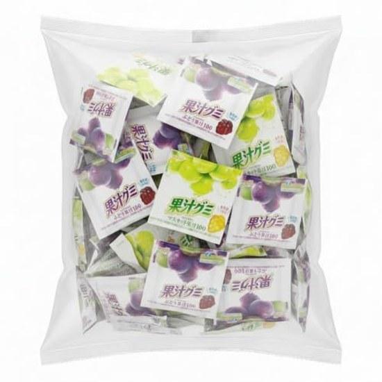 Meiji Fruchtsaft Gummibärchen Smart Pack Muskat Traube Kleine Tüte 2 Sorten 36 Beutel Sortiment Einzelportion Individuell verpackt