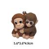 3D Printing Key Chain Pendant Creative Purse Charm Fashion Orangutan Keychain  Gift
