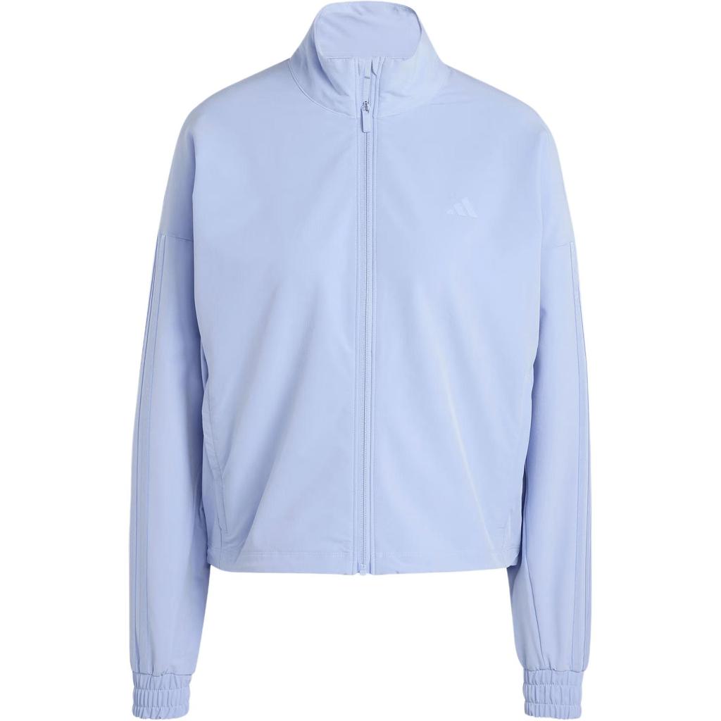 Adidas Aeroready Tonal Jacket Pacer All Gym Series Long Sleeve Jacket Women Jackets Blue IX1702