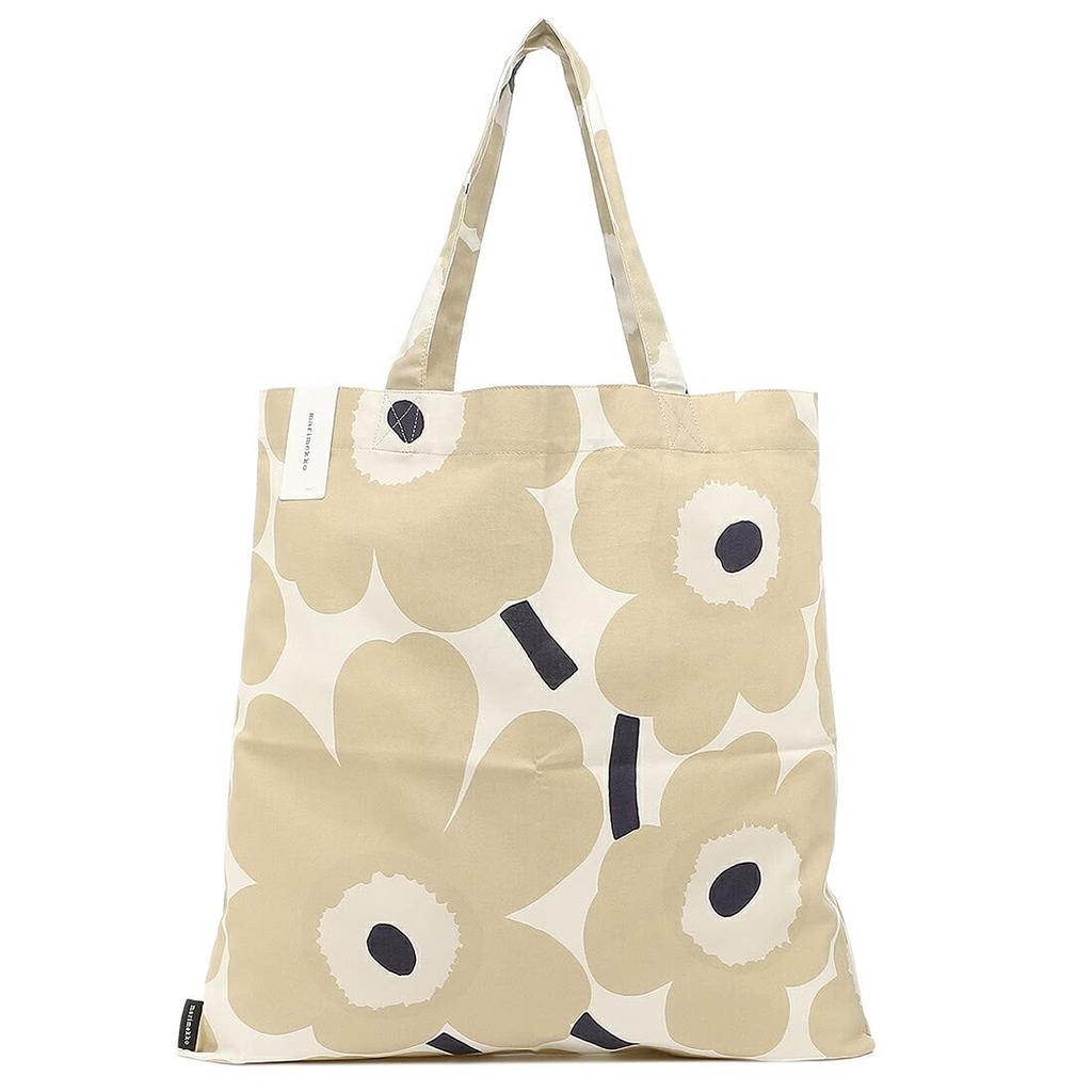 Marimekko Pieni Unikko Tragetasche, Beige, Damen, 069915 185, A4-Format [Parallelimport]